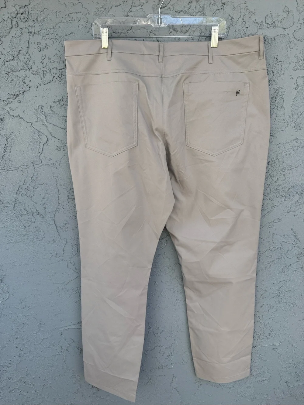 Public Rec Dealmaker Classic 5-pocket Straight-Leg Pants in Gray NWOT 42x34